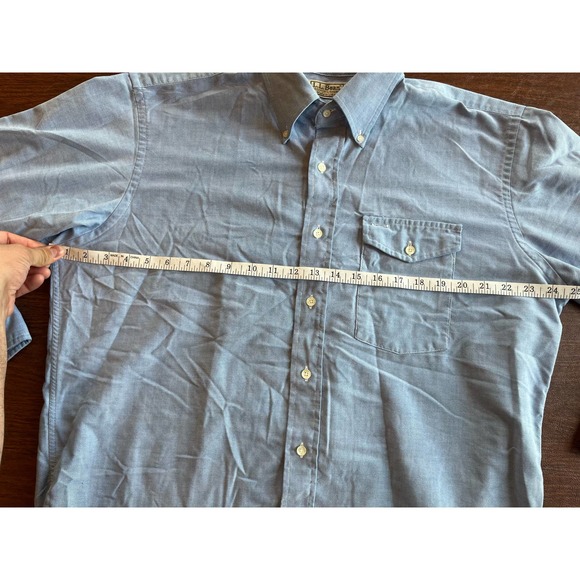 L.L. Bean Shirts Vintage Ll Bean Made In Usa Button Down Shirt Mens Size 733 Poshmark